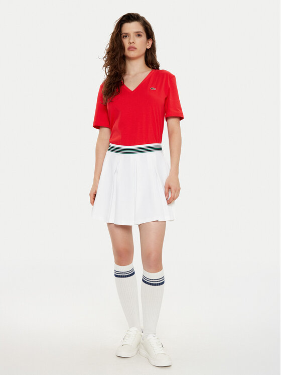 Lacoste Lacoste Футболка TF7300 Червоний Regular Fit