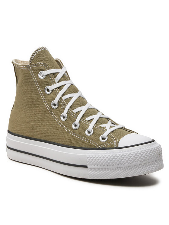 Converse Converse Trampki Chuck Taylor All Star Lift Hi A07571C Khaki