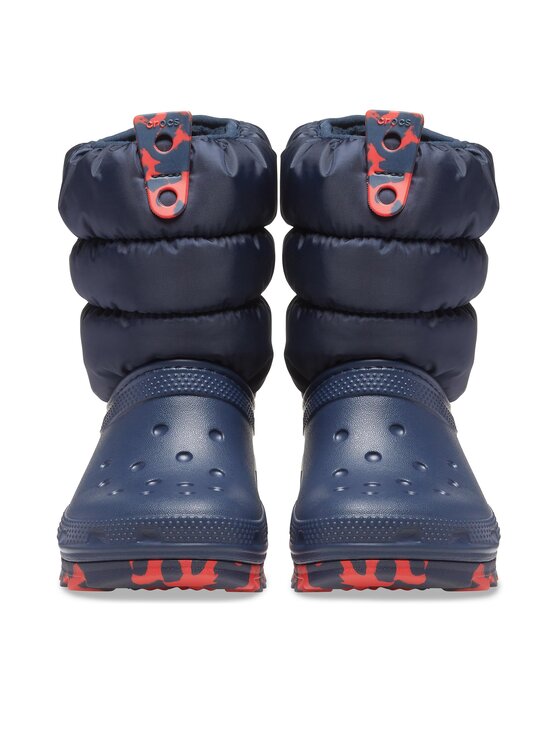 Crocs Crocs Schneeschuhe Crocs Classic Neo Puff Boot T 207683 Dunkelblau