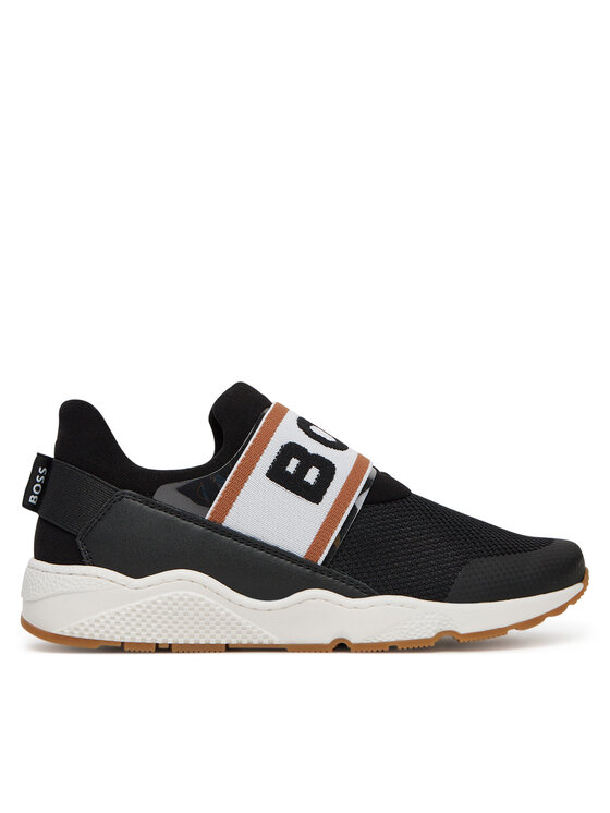 BOSS BOSS Sneakersy J51645 S Černá