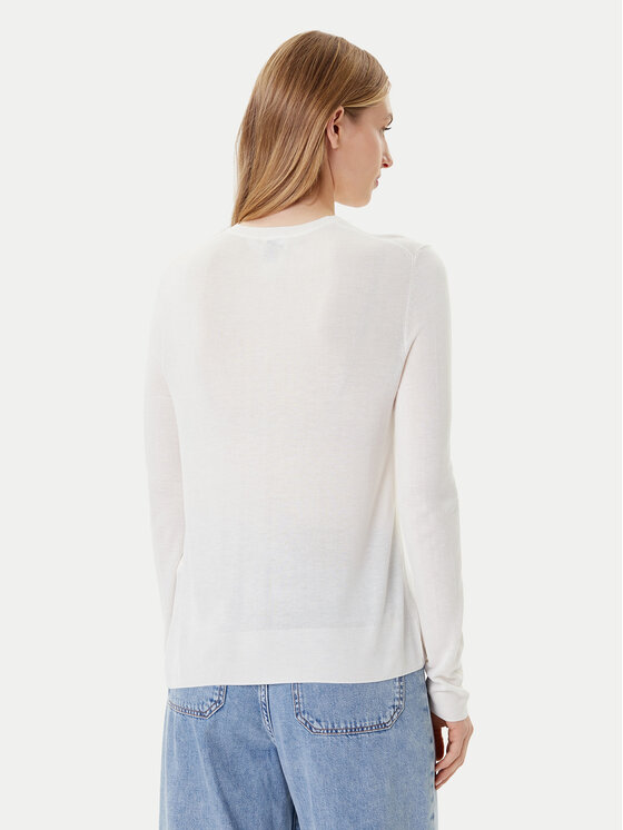 Calvin Klein Calvin Klein Džemperis LV044C339G Écru Regular Fit