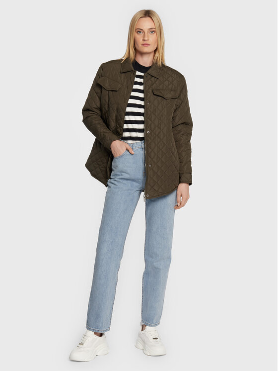Brave Soul Brave Soul Prijelazna jakna LJK-PERKINS Zelena Regular Fit