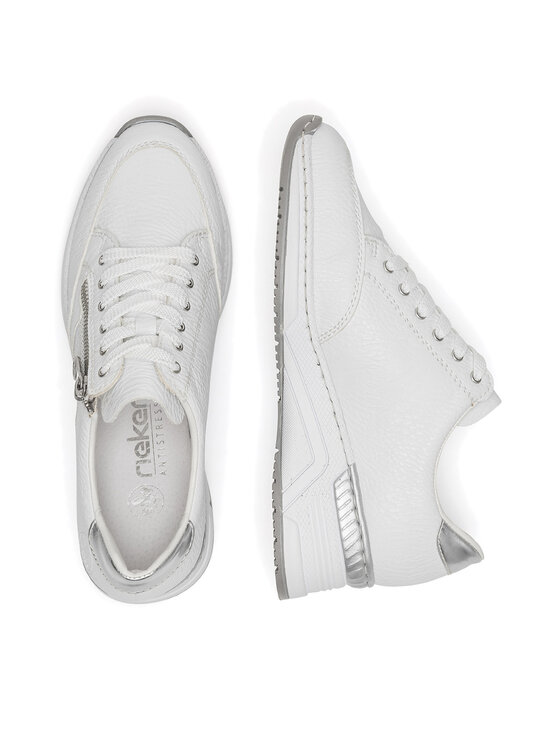 Rieker Rieker Halbschuhe N4322-80 Weiß