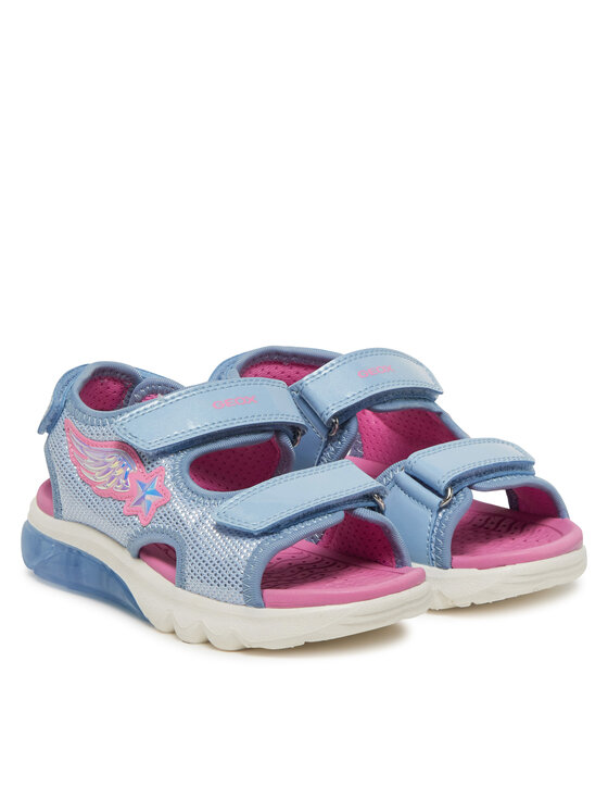 Geox Geox Sandale J Ciberdron G J55MWA 0ASKN C4193 S Svijetloplava