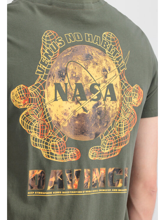 Alpha Industries Alpha Industries T-Shirt AI.136508-142-3XL Zelená Regular Fit