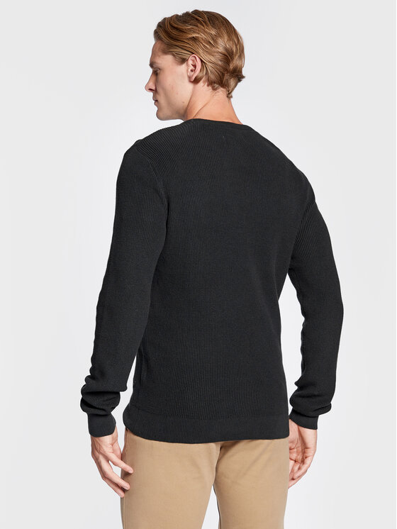 Blend Blend Sweter 20714336 Czarny Regular Fit