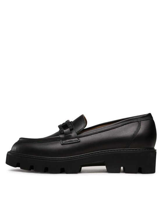 Badura Badura Loafersy TROPEA-E23-28188PE Czarny