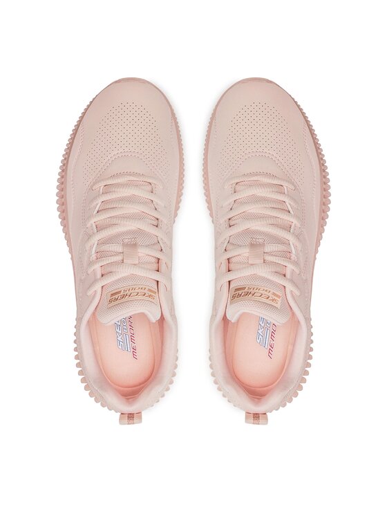 Skechers Skechers Sneakersy Bobs Geo-How Marvelous 117422/LTPK Różowy