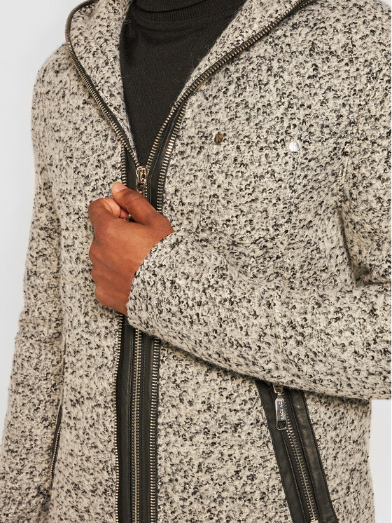 Rage Age Rage Age Μάλλινο παλτό Cold Blood M3 Γκρι Regular Fit