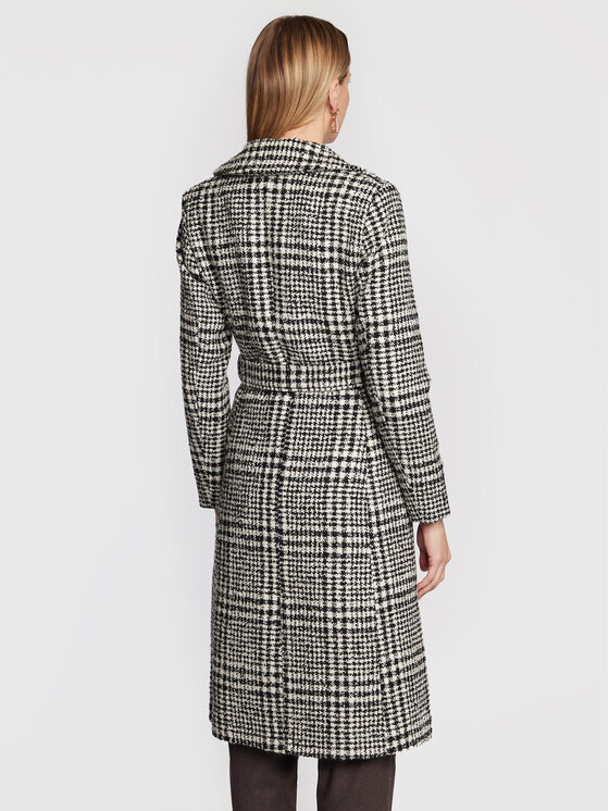 Cappotto di lana 222-GSET Multicolore Regular Fit