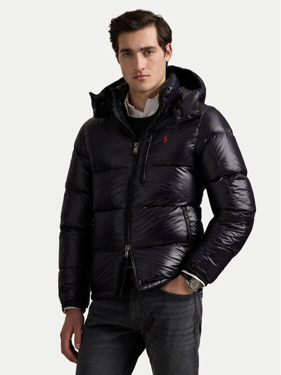 Polo Ralph Lauren Polo Ralph Lauren Pehelykabát 710968281001 Fekete Regular Fit