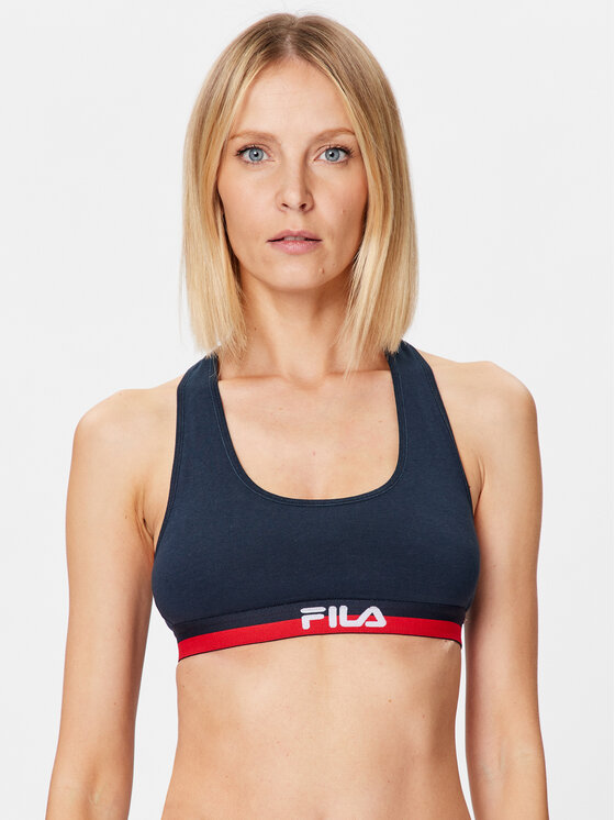 Fila Fila Сутиен-топ FU6048 Тъмносин