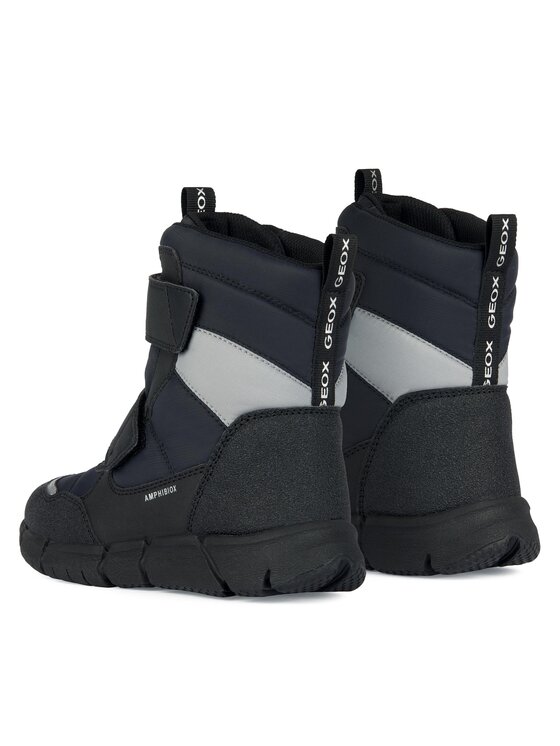 Geox Geox Μπότες Χιονιού J Flexyper Boy B Abx J169XC 0FU50 C9999 S Μαύρο