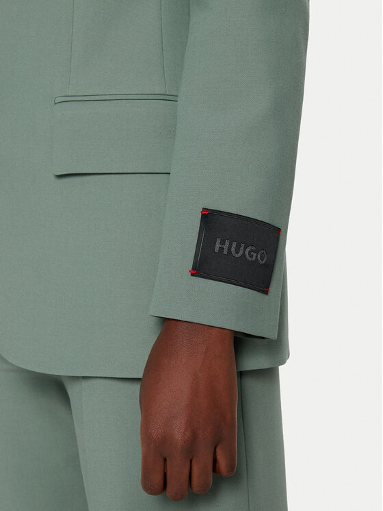 HUGO HUGO Suknjič Antega 50530473 Zelena Regular Fit