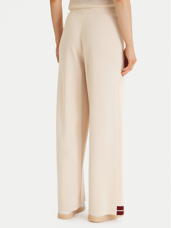 Guess Guess Долнище анцуг V6GB06 Z0651 Бежов Wide Leg