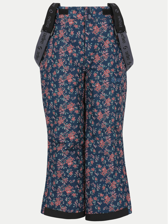 ZigZag ZigZag Sínadrág Soho Printed Ski Pant W-PRO 10000 Z213011 Sötétkék Regular Fit