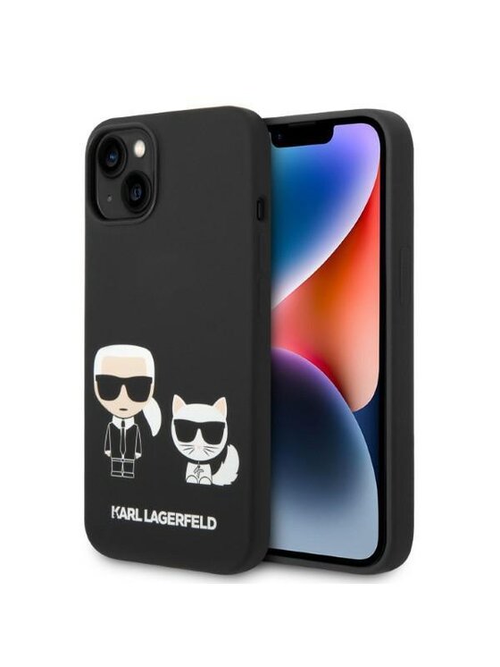 Etui na telefon KARL LAGERFELD, Czarne, iPhone 14 Plus