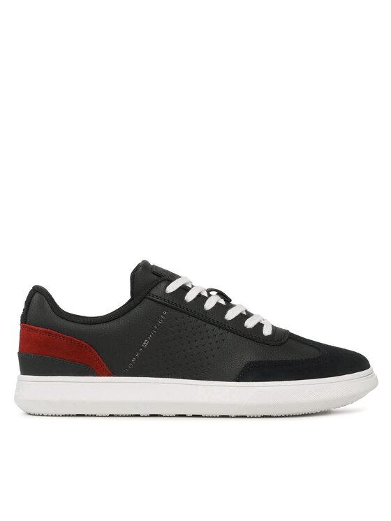 Sneakers Tommy Hilfiger Corporate Seasonal Cup Leather FM0FM04491 Bleumarin