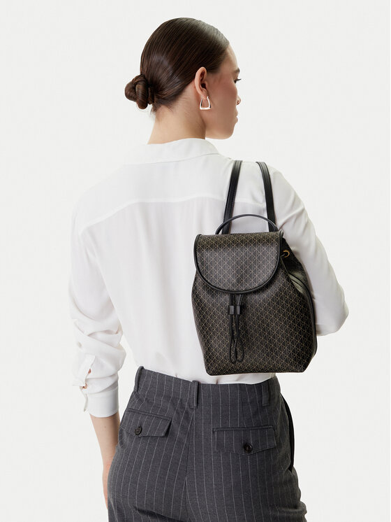 Calvin Klein Calvin Klein Σακίδιο Emblem Aop Mini Backpack LV04F3507G Μαύρο