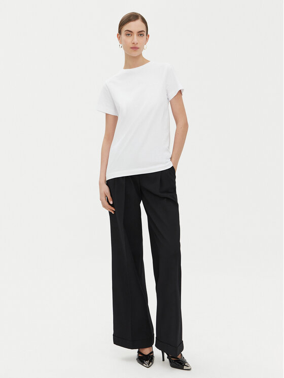 PINKO PINKO T-Shirt Start 101752 Biały Regular Fit