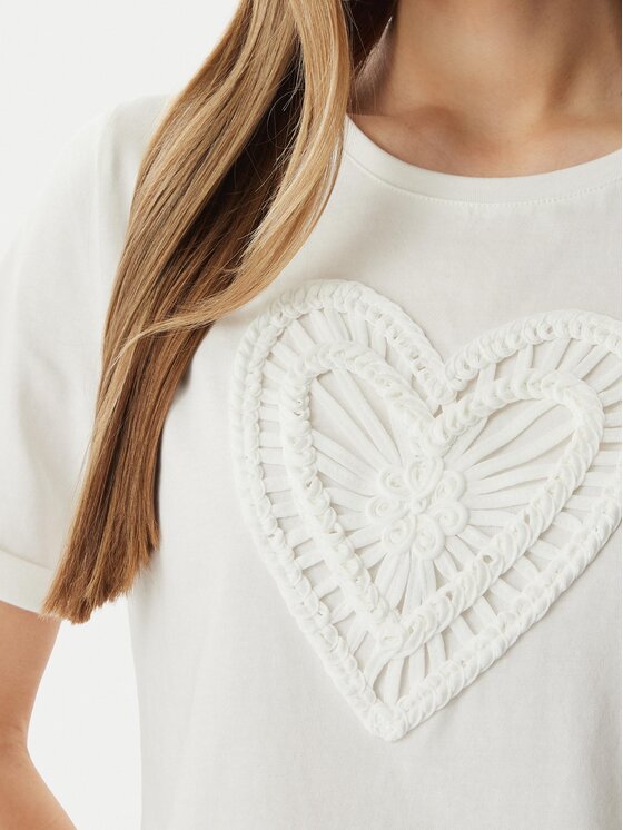 Morgan Morgan T-shirt 261-DUROUJ Bianco Regular Fit