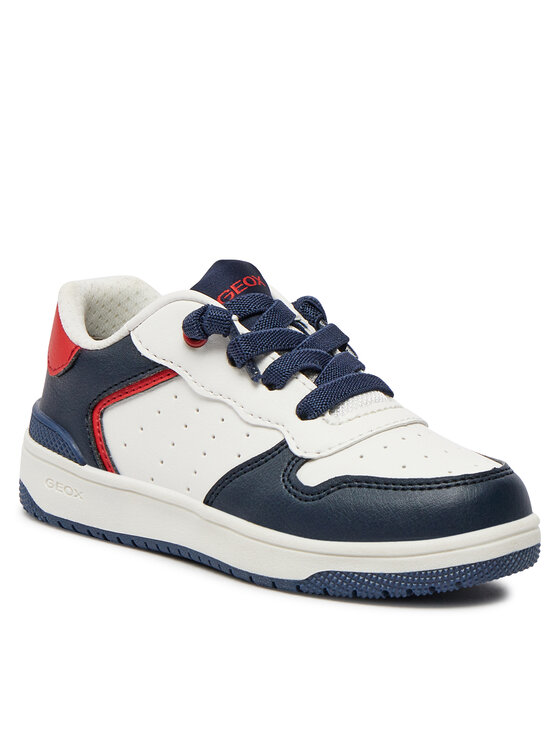 Geox Geox Sneakersy J Washiba Boy J45LQB 05411 C0899 S Bílá