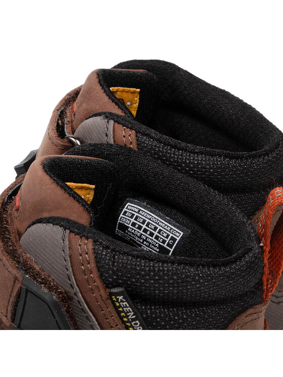 Keen Keen Trekking čevlji Redwood Mid Wp 1023884 Rjava