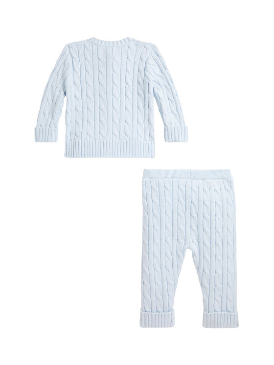 Polo Ralph Lauren Polo Ralph Lauren Детски комплект 320966889002 Светлосиньо Regular Fit