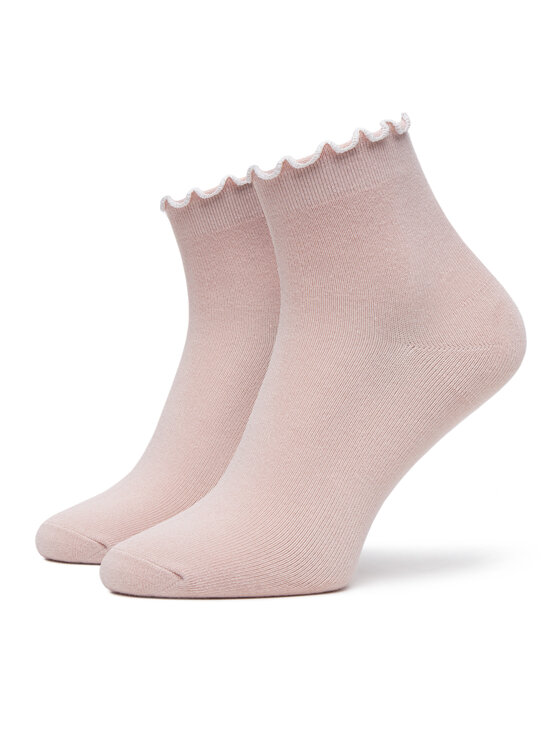 Aldo Aldo Set od 2 para ženskih visokih čarapa Frilluxe 13939707 Ružičasta