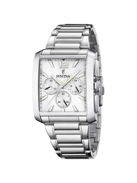 Festina Festina Zegarek F20635-1 Srebrny