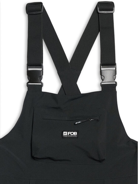 4F 4F Spodnie snowboardowe FOB Szary ciemny Regular Fit
