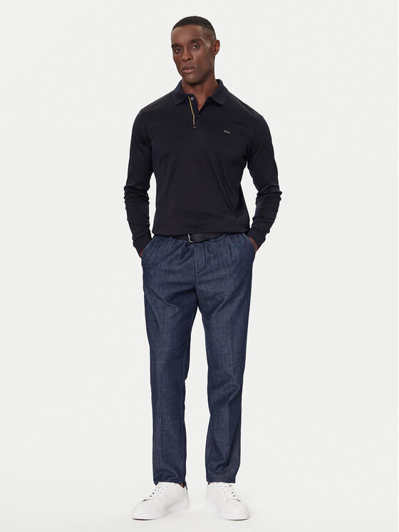 Paul&Shark Paul&Shark Polo 15311727 Σκούρο μπλε Regular Fit