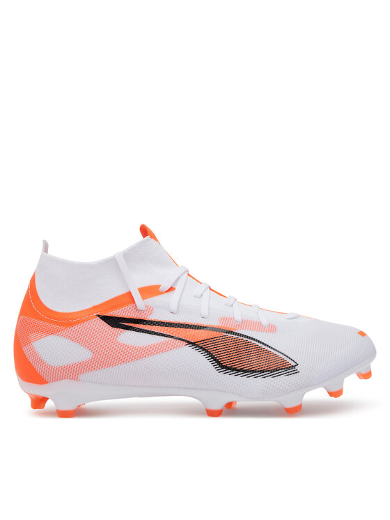 Puma Puma Boty na fotball Ultra 5 Match+ Fg/Ag 108162 01 Bílá