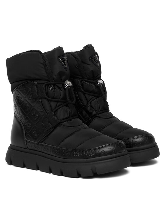 Guess Guess Śniegowce FLFMAB FAB10 Czarny