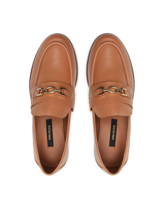 Gino Rossi Gino Rossi Loaferke WILMA-107783 Rjava