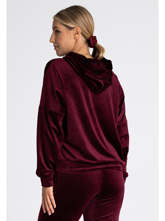 FIGL FIGLFIGL Felpa M969 Bordeaux Regular Fit