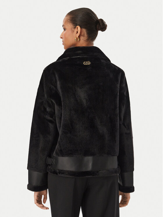 Rinascimento Rinascimento Kažoks CFC0127145003 Melns Regular Fit