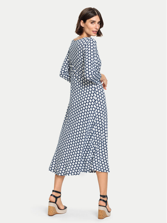 Olsen Olsen Sukienka codzienna 13001758 Niebieski Regular Fit