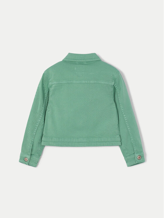 Mayoral Mayoral Geacă de blugi 3407 Verde Regular Fit