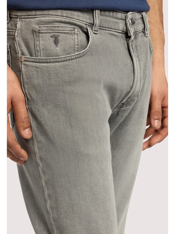 Trussardi Trussardi Jeansy P403H404868N0DH Szary Regular Fit