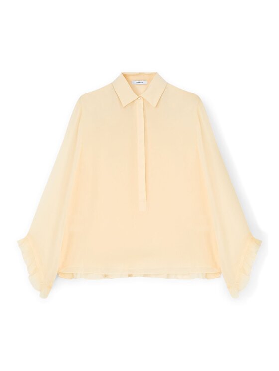 Motivi Motivi Camicia 5394W000452N011 Écru Regular Fit