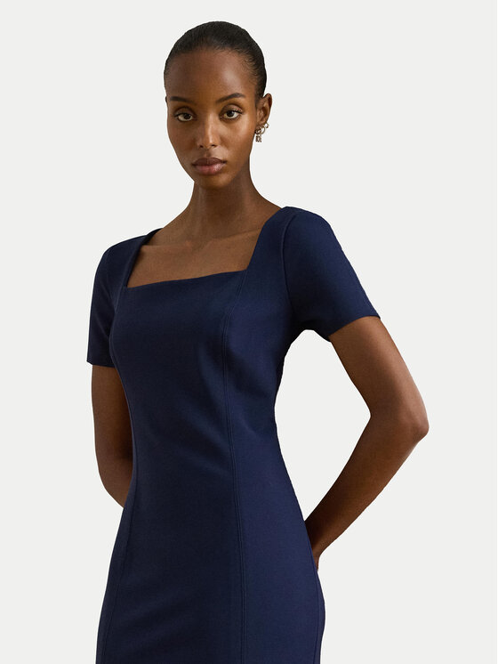 LAUREN RALPH LAUREN LAUREN RALPH LAUREN Sukienka koktajlowa 253P08759001 Granatowy Slim Fit