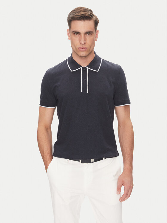 Baldessarini Polo B4 10063.5283 Σκούρο μπλε Regular Fit