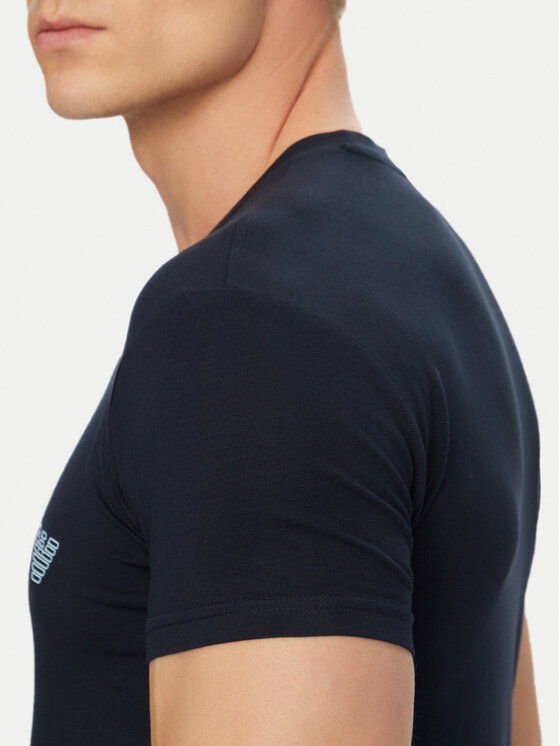 Emporio Armani Underwear Emporio Armani Underwear T-Shirt EM000375 AF18890 UB102 Modrá Slim Fit