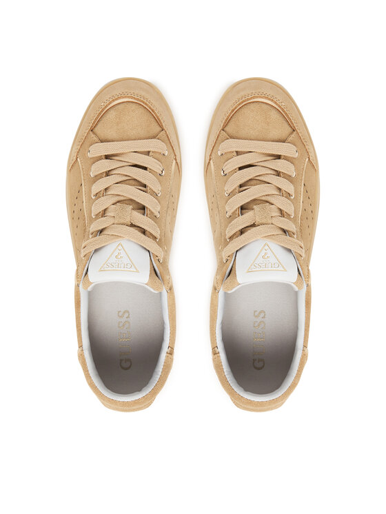 Guess Guess Сникърси FLPJHE SUE12 Бежов