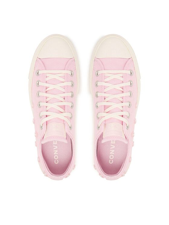 Converse Converse Trampki Chuck Taylor All Star Lift Platform Beads A16108C Różowy