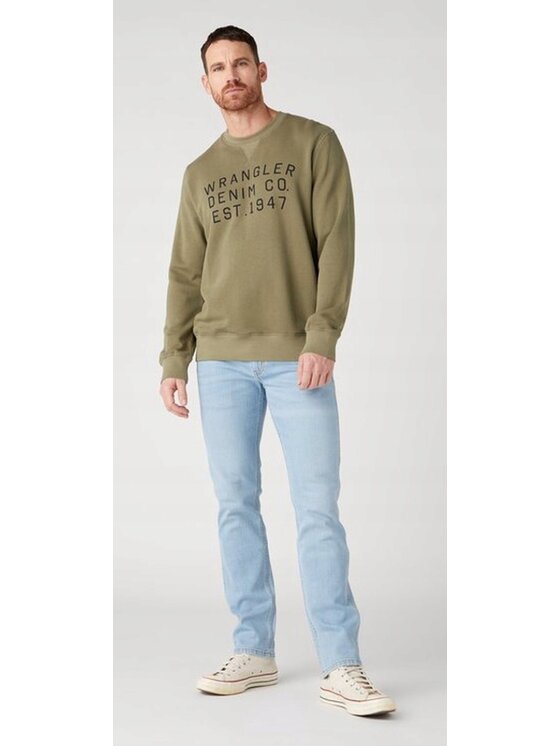 Wrangler Wrangler Jeansy Greensboro Niebieski Regular Fit