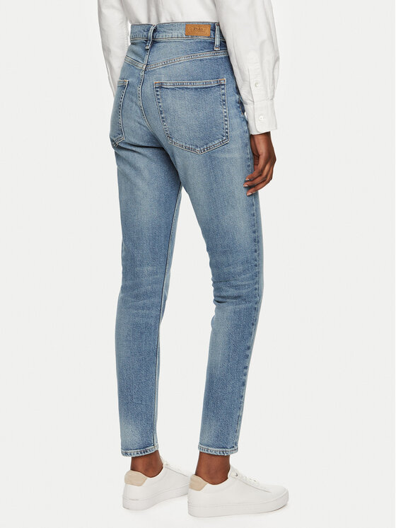 Polo Ralph Lauren Polo Ralph Lauren Jeans hlače 211890095001 Modra Super Slim Fit
