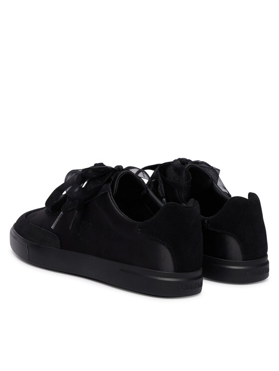 Calvin Klein Calvin Klein Sneakers Low Pro Cupsole Wt Satin Mix HW0HW03288 Schwarz