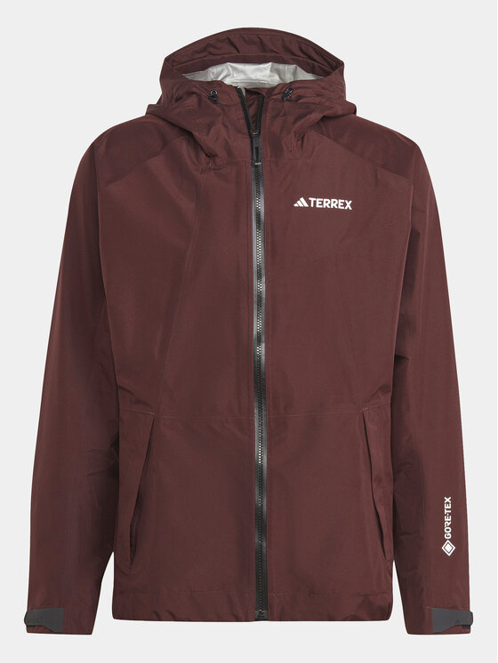 adidas adidas Giacca outdoor Terrex Xperior GORE-TEX Paclite Rain IB4260 Marrone Regular Fit